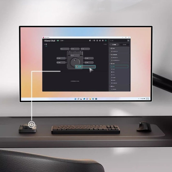 Bộ điều khiển Ulanzi D100H Dial Keypad Controller for Light System chính hãng cao cấp