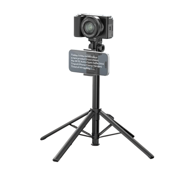 Gậy selfie tự động mở Ulanzi SK32 tích hợp kẹp dành cho điện thoại thông minh chiều cao tối đa 1.8m chính hãng