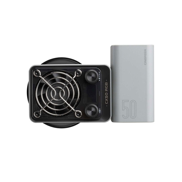 Đèn Cinepeer CX50 RGB công suất 50W pin tích hợp 4500mAh chính hãng