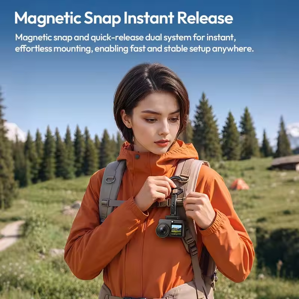 Ulanzi MA04 MagLock Quick-Release Giá đỡ tháo nhanh dành cho camera hành động DJI Action chính hãng