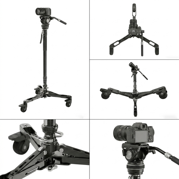 Dolly MQD30 YC Onion sử dụng cho Monopod Pineta Pro