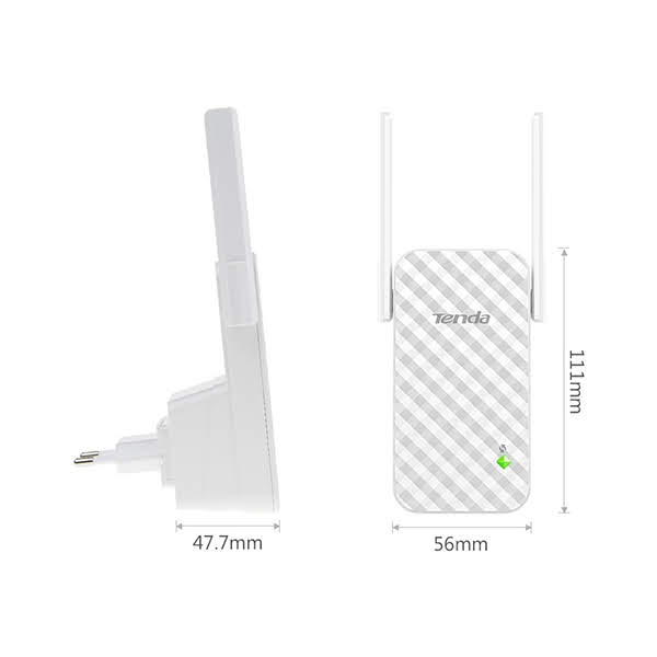 Thiết bị kích sóng wifi Repeater Tenda A9 - 300Mbps 2 ăngten