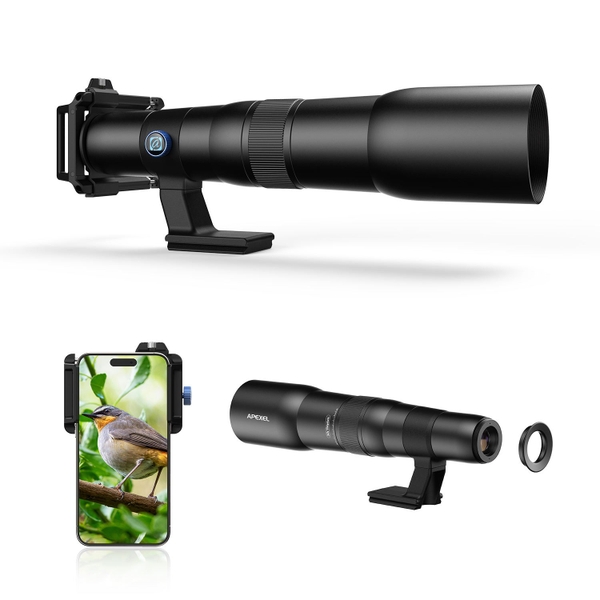 Apexel TeleCular 3 Series 50X Zoom Telephoto Lens chính hãng