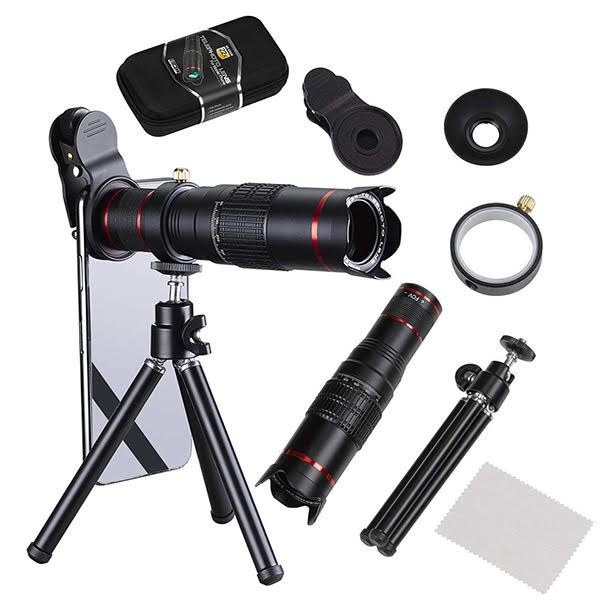 Lens chụp hình telezoom 22X cho điện thoại smartphone - Có tripod