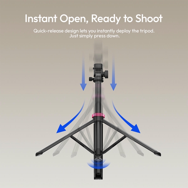 Chân tripod tự bung Ulanzi MT-89 dành cho máy ảnh và điện thoại chính hãng