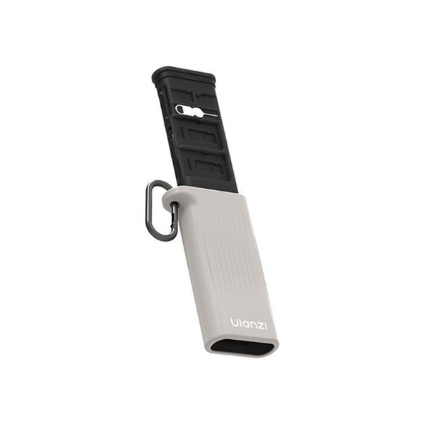 Đầu đọc thẻ Ulanzi CR2 White All-in-One dành cho thẻ SD/TF hỗ trợ truyền dữ liệu Lightning/Type-C chính hãng