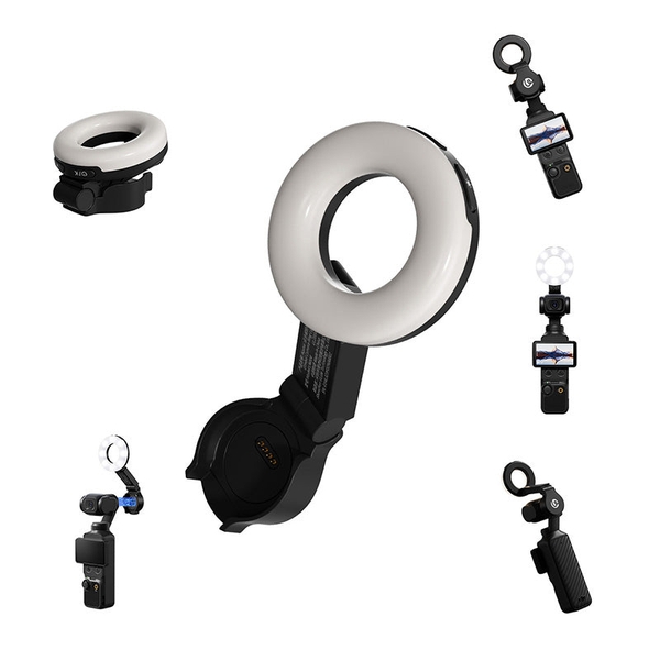 Ulanzi LM004 đèn từ tính trợ sáng sử dụng với DJI Pocket 4