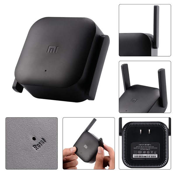 Bộ kích sóng wifi Xiaomi Repeater Pro 2 râu - Tốc độ 300Mbps