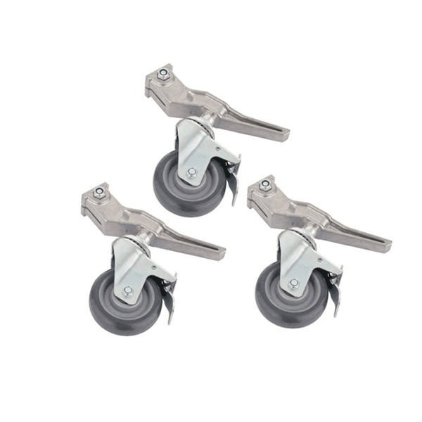 Bộ 3 bánh xe Meking Magic Leg Bánh đa năng dành cho chân đèn studio có phanh