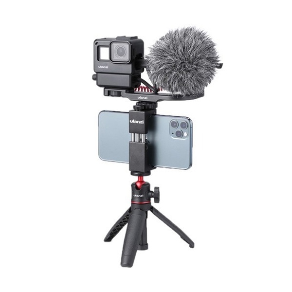 Tripod Mini Ulanzi MT08 Đen Extension - Chân máy mini cầm tay cho máy ảnh, điện thoại