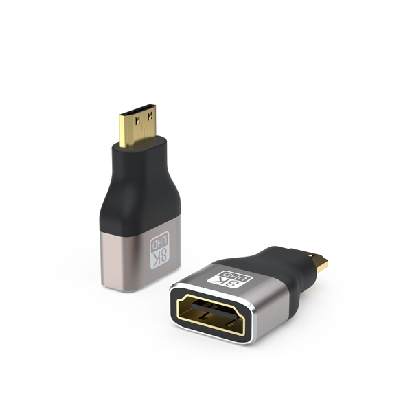 Bộ chuyển đổi Micro/Mini/HDMI ra HDMI 2.1 - Hỗ trợ độ phân giải 8K60Hz
