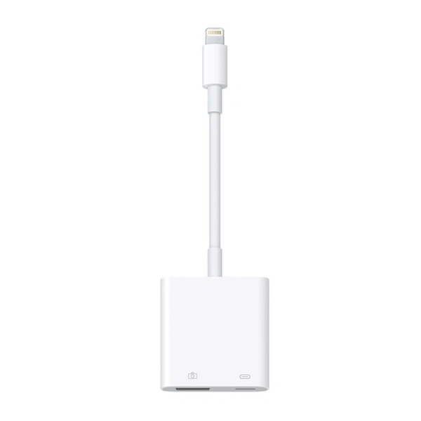 Cáp OTG Lightning to USB + Lightning 2in1 - Hỗ trợ kết nối iPhone, iPad với máy ảnh, chuột, bàn phím, USB HL569
