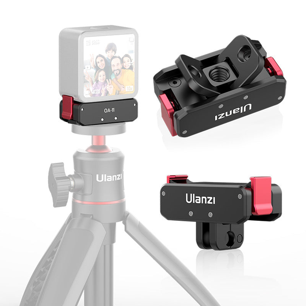 Ulanzi OA-11 Bộ đế dành cho DJI Action 2/3/4 hỗ trợ kết nối 1/4 và mount Gopro