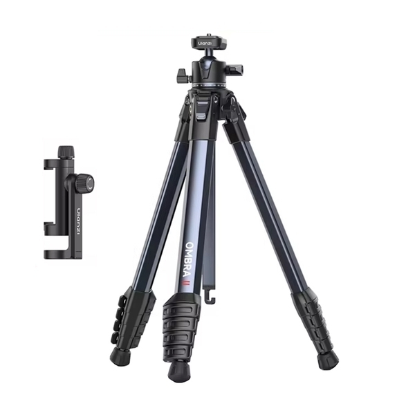 Travel Tripod Ulanzi Ombra Ying II White chính hãng - Cao Max 1.56M tích hợp tấm Uka tháo nhanh tải 10Kg