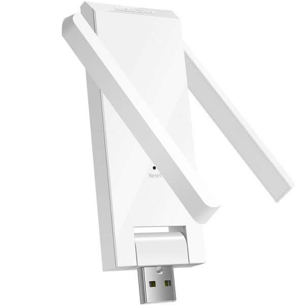 Bộ kích sóng wifi Mercury 2 râu MW302RE - Cổng USB chính hãng