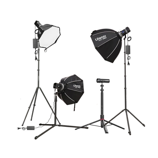 Setup Combo  lighting studio Livestream/Quay/Chụp đá quý và trang sức chính hãng cao cấp