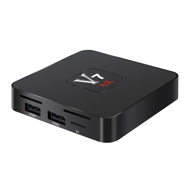[Xả hàng] Android TV Box V7 Rockchip 3328 Quadcore - 1GB Ram 8GB Rom Android 7.1 USB 3.0