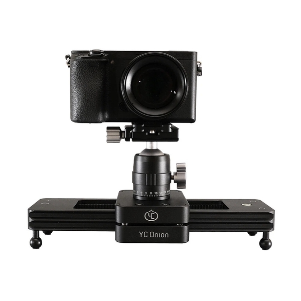 YC Onion Chocolate Mini Motorized Slider Bộ ray trượt quay phim tải 20kg dài 23cm chính hãng