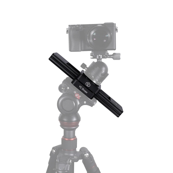 YC Onion Chocolate Mini Motorized Slider Bộ ray trượt quay phim tải 20kg dài 23cm chính hãng