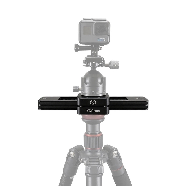 YC Onion Chocolate Mini Motorized Slider Bộ ray trượt quay phim tải 20kg dài 23cm chính hãng