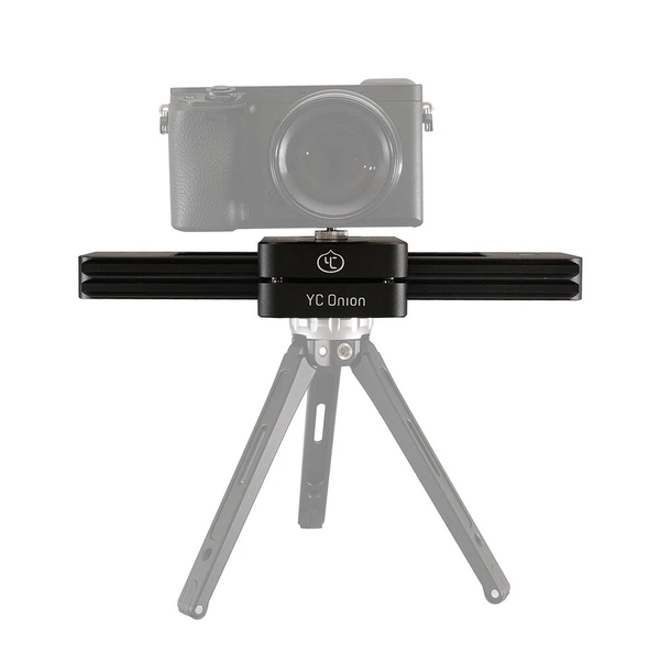 YC Onion Chocolate Mini Motorized Slider Bộ ray trượt quay phim tải 20kg dài 23cm chính hãng