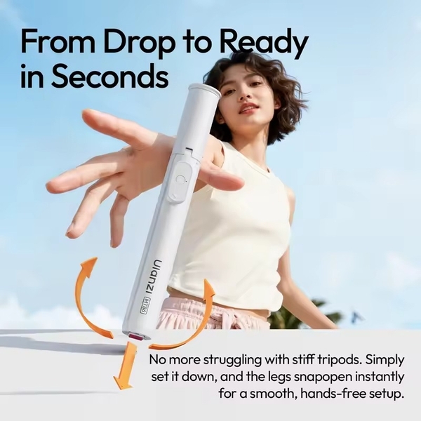 Ulanzi MT86 Automatic gậy selfie cầm tay kiêm tripod dành cho máy điện thoại cao cấp chính hãng