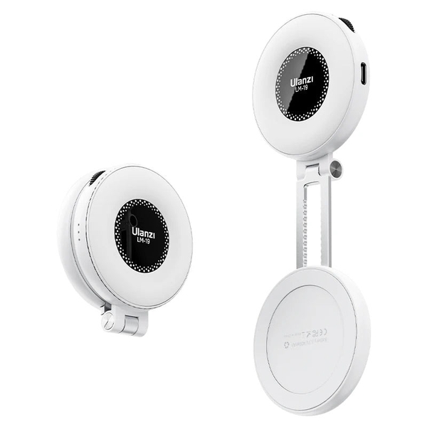 Ulanzi LM19 white đèn fill light hỗ trợ magsafe dành cho điện thoại