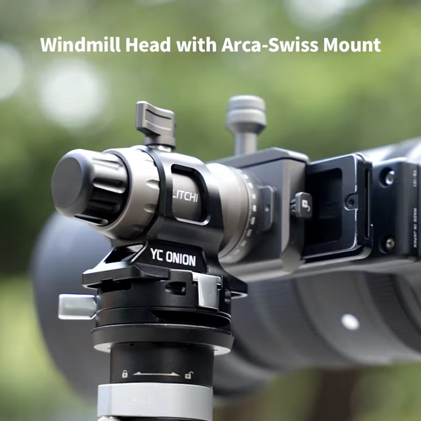YC Onion Windmill Panoramic Head High-Precision Counterbalance System MH38F