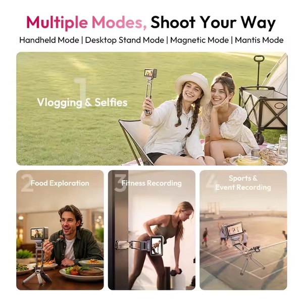 Chân máy mini tháo lắp nhanh Ulanzi MA37 dành cho DJI Osmo Action 6 / Osmo Nano chính hãng