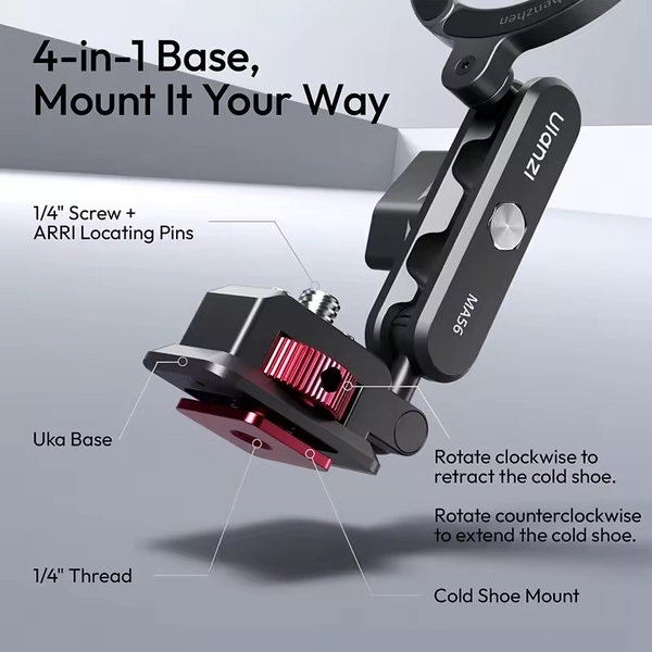 Ulanzi MA56 Magsafe 4-in-1 MagLock dành cho điện thoại cao cấp chính hãng