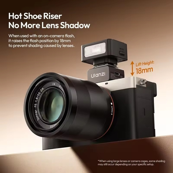 Ulanzi LA10 Trigger kích hoạt Flash mini ngàm Coldshoe chính hãng