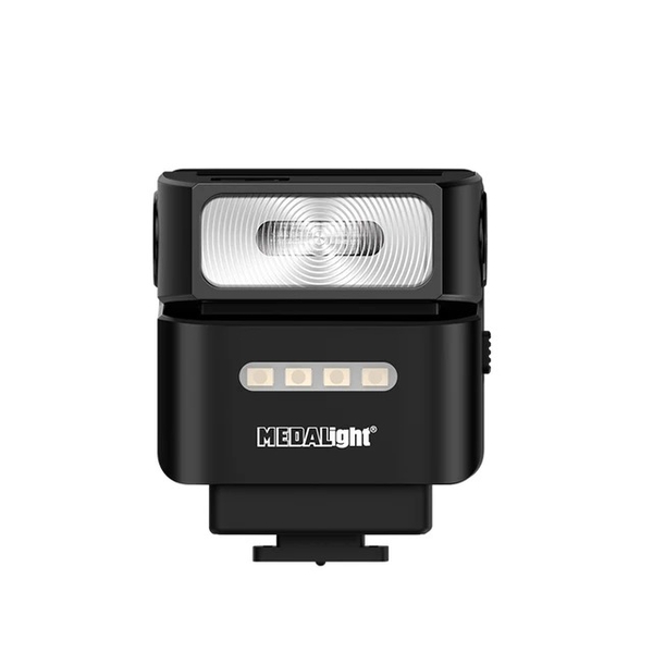 Đèn Flash Mini cho máy MedaLight F2 - 6200K CCT tích hợp sẵn pin điều chỉnh được góc