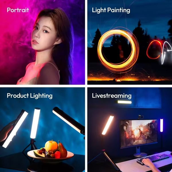 Ulanzi B15RGB 15W Tube Light đổi màu tiện lợi 1800-9000K CCT chính hãng