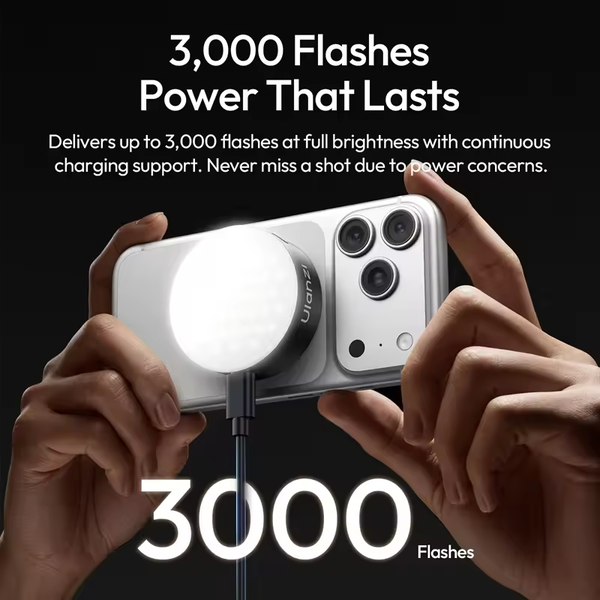 Ulanzi MFL01 Đèn flash mini cầm tay công xuất 10W dành cho điện thoại thông minh chính hãng