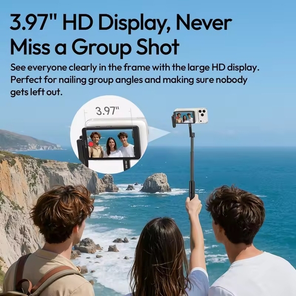 Ulanzi VM1 Màn hình Selfie di động tích hợp pin 3.97 inch tần số quét 60Hz độ sáng 400nit chính hãng