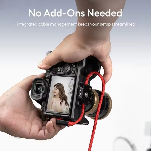 Ulanzi Uka10 Cable Clamp Quick Release Plate tương thích với Arca F38 Plate Quick Switch Tripod Stabilizer Slider Mount chính hãng