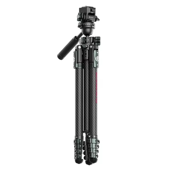 Ulanzi JJ06 Chân máy du lịch Travel Tripod Carbon Fiber / Cột giữa 2 phần chính hãng