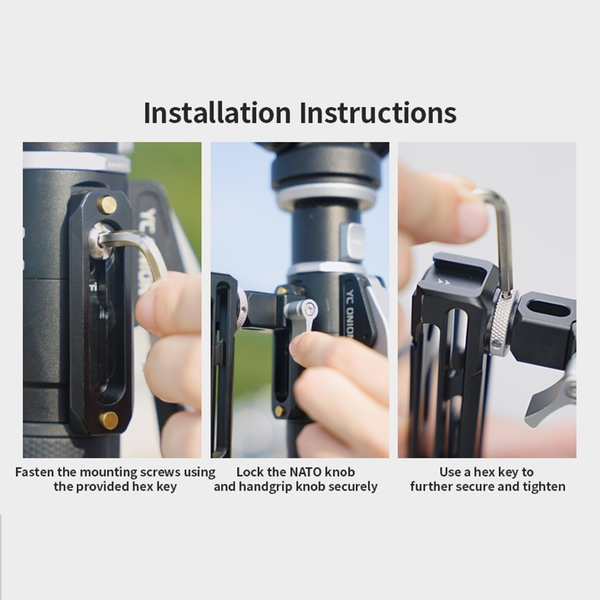YC Onion Monopod Nato Handgrip NTHG120