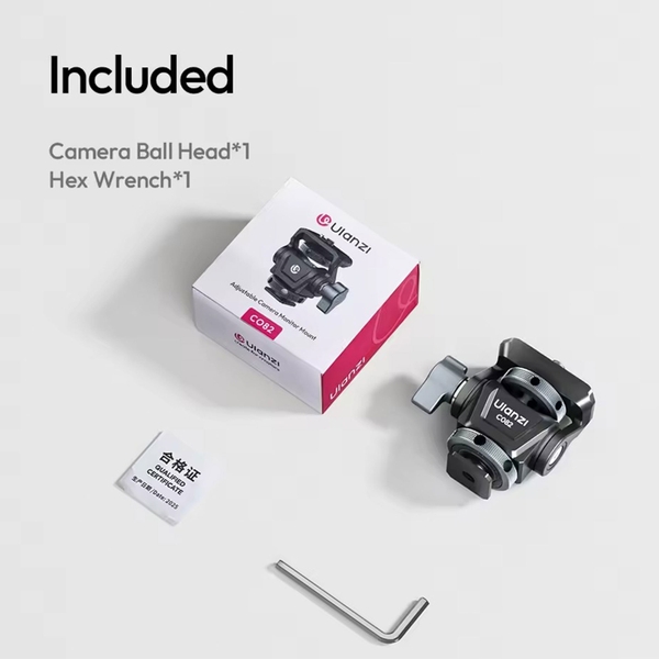 Ulanzi C082 Ball Head tải trọng 3KG dành cho chân máy ảnh cao cấp chính hãng