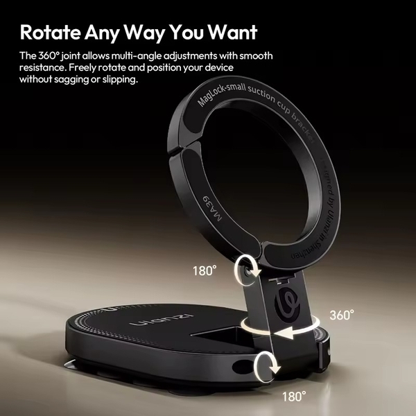 Giá đỡ điện thoại từ tính Ulanzi MA39 MagLock có đế hút chân không cho điện thoại thông minh chính hãng