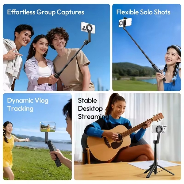 Ulanzi SK26 Gậy selfie cầm tay phiên bản tích hợp Magsafe cao cấp chính hãng