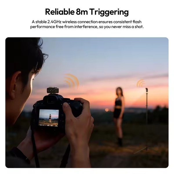 Ulanzi LA10 Trigger kích hoạt Flash mini ngàm Coldshoe chính hãng