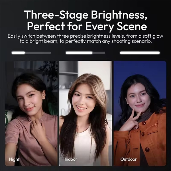 Đèn led Ulanzi IN07 Magnetic Mini Light từ tính - Led Selfie cho Insta 360 Go Ultra chính hãng
