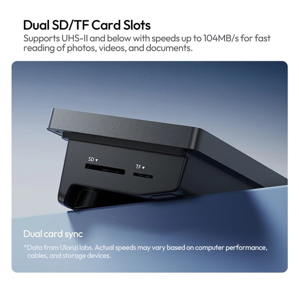 Ulanzi D200H Stream Deck Dock AI - Tich hợp 13 phím Macro chức năng chính hãng