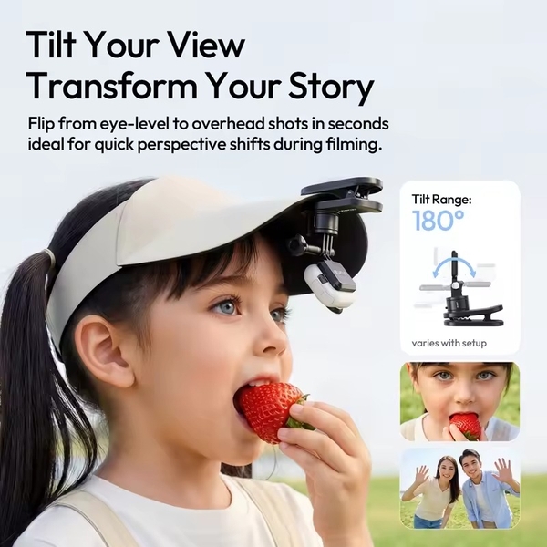 Ulanzi IN08 Bộ chuyển đổi đế gắn Magnetic Quick Release di động dành cho phụ kiện Insta360 Go Ultra chính hãng cao câp