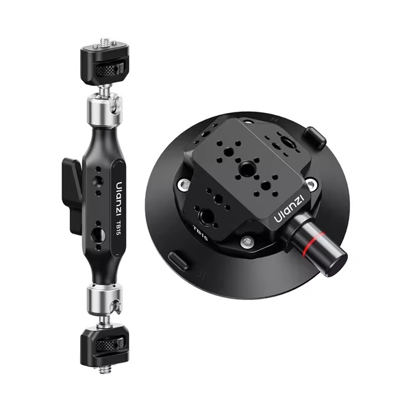 Ulanzi TB15 Bộ Suction Cup mount với khả năng tải lên đến 3KG gắn Aciton Camera / Điện thoại / Máy ảnh DSLR chính hãng
