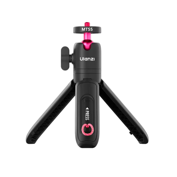 Gậy selfie mini Ulanzi MT55 kiêm chân máy dành cho GoPro 13, DJI Action Camera, điện thoại với ngàm gắn 1/4