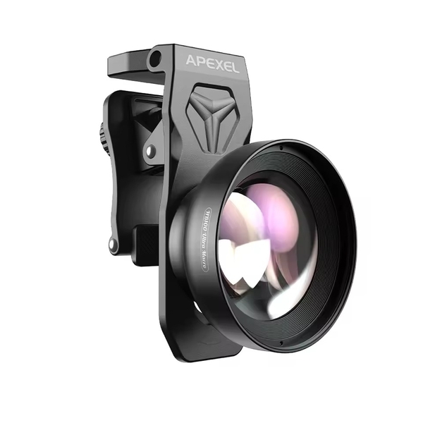 Lens macro Apexel 100mm Ultra bản nâng cấp chụp cận cảnh cho điện thoại iPhone, Samsung