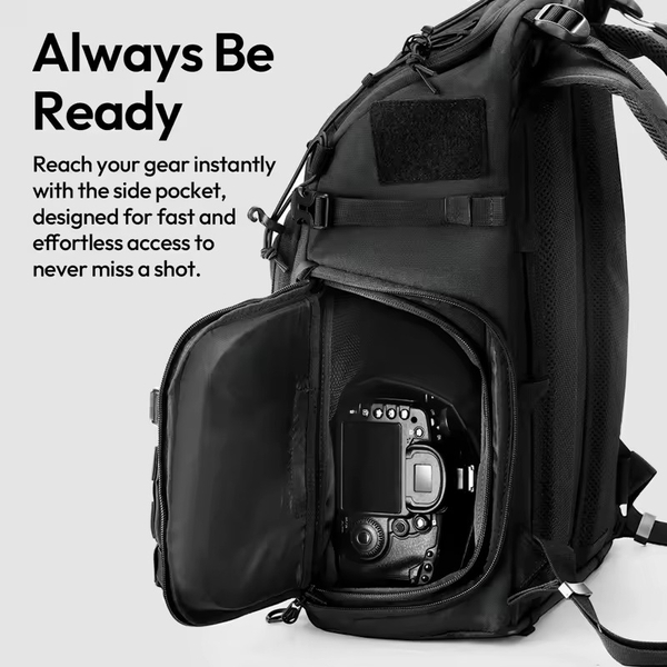 Balo cho máy ảnh giá rẻ Ulanzi BC007 Tactical Camera Backpack 28L chính hãng