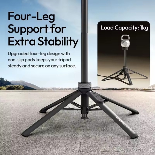 Ulanzi MT-85 Black chân tự bung Auto Open khả năng hút từ tính Magsafe tích hợp remote chính hãng